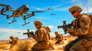 Illustration de l'innovation du Corps des Marines face à la menace croissante des drones.