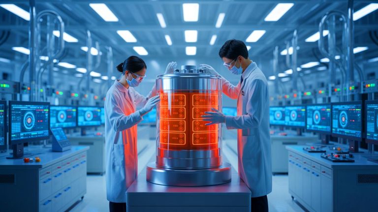 Des scientifiques chinois révolutionnent l&rsquo;énergie avec une batterie nucléaire 3x plus efficace