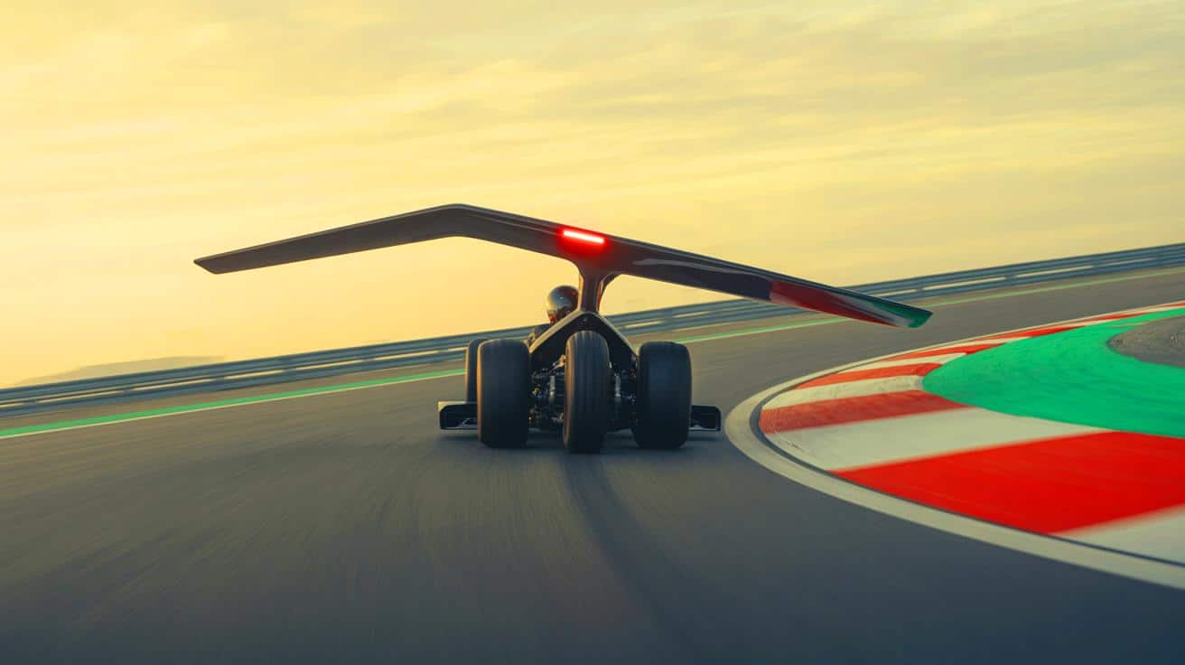 « J&rsquo;ai la moto la plus rapide du monde en virage » - grâce à son aile inspirée de la Formule 1 et une direction révolutionnaire qui bouscule toutes les règles de la dynamique moto