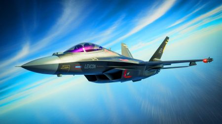 Illustration de la technologie levcon intégrée au projet SCAF de Dassault Aviation.