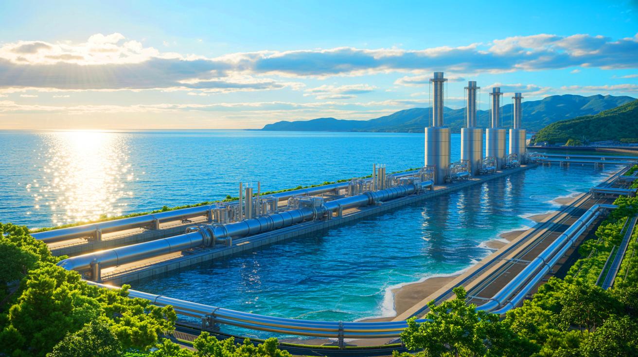 « Une centrale qui tourne avec de l’eau salée » : cette découverte pourrait changer l’avenir de l’énergie