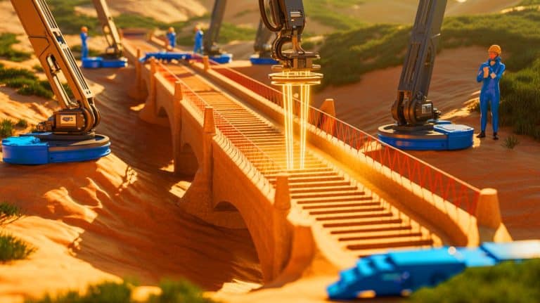 Construction 3D : ce polymère transforme le sable en matériau de haute résistance