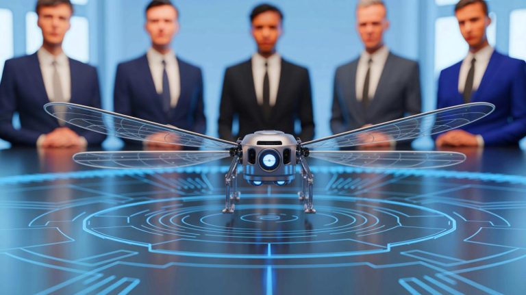 Les États s&rsquo;affrontent : « Le vol sans batterie nous inquiète » avec ce minuscule robot de 5 cm propulsé par des aimants