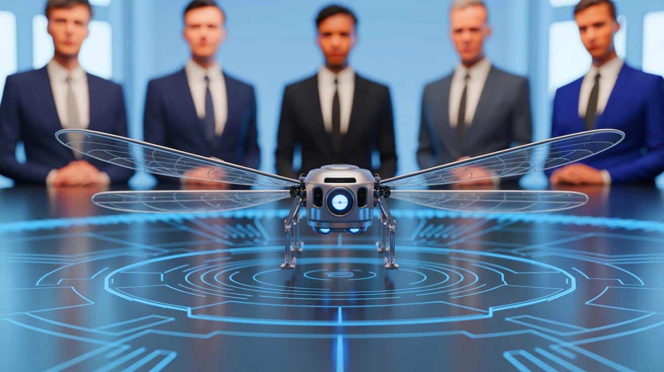 Les États s&rsquo;affrontent : « Le vol sans batterie nous inquiète » avec ce minuscule robot de 5 cm propulsé par des aimants