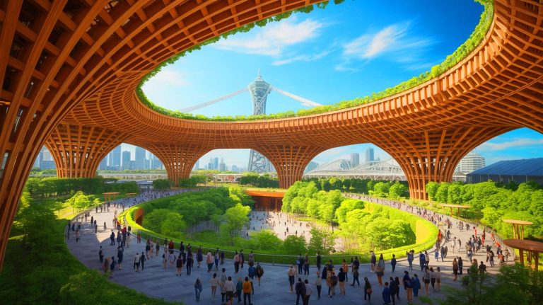 « Osaka éblouit le monde » : le Grand Anneau en bois de 2025 va-t-il redéfinir l&rsquo;architecture moderne en Asie