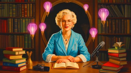 Illustration de personnalités au QI exceptionnel explorant les limites de l'intelligence humaine.