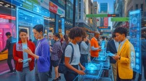 « Qui contrôle vraiment les décisions des IA ? » : la face cachée du pouvoir algorithmique et les doutes persistants des régulateurs internationaux Illustration de l'impact de l'intelligence artificielle sur la dignité humaine et les cadres juridiques mondiaux.