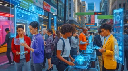 « Qui contrôle vraiment les décisions des IA ? » : la face cachée et les doutes persistants des régulateurs internationaux Illustration de l'impact de l'intelligence artificielle sur la dignité humaine et les cadres juridiques mondiaux.