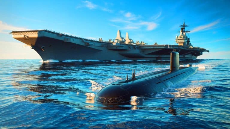 « David contre Goliath en mer » : un sous-marin de 100 M$ réussit à neutraliser un porte-avions US de 4,5 milliards