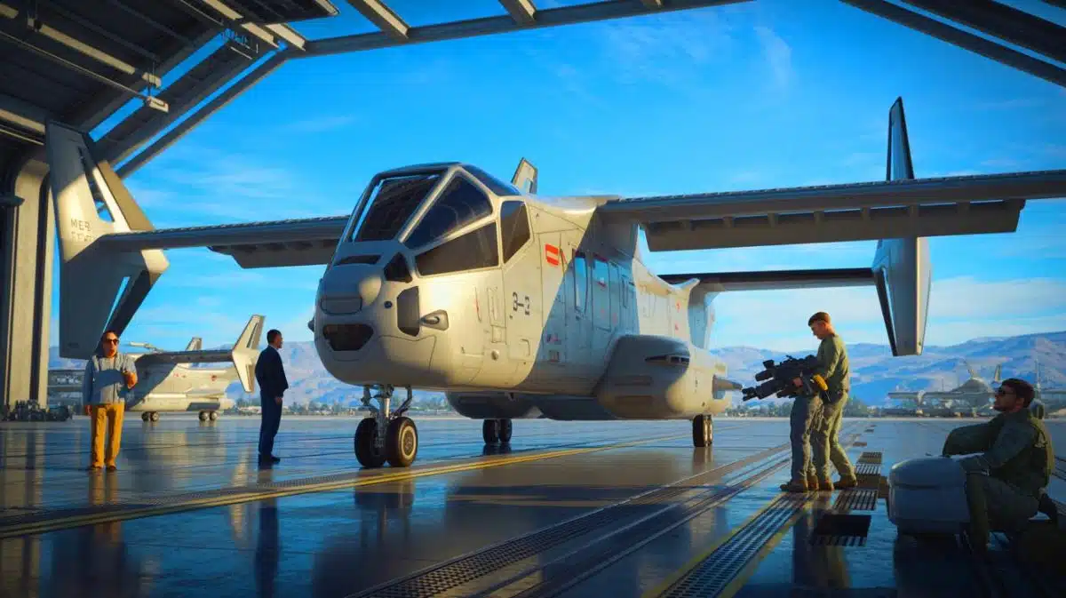Illustration de la planification du successeur du MV-22 Osprey par le Corps des Marines des États-Unis.