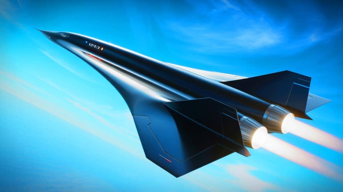 « Lockheed lève le voile sur le SR-72 » : l’avion secret capable de voler à plus de 7 400 km/h Illustration de l'avion hypersonique SR-72 développé par Lockheed Martin.