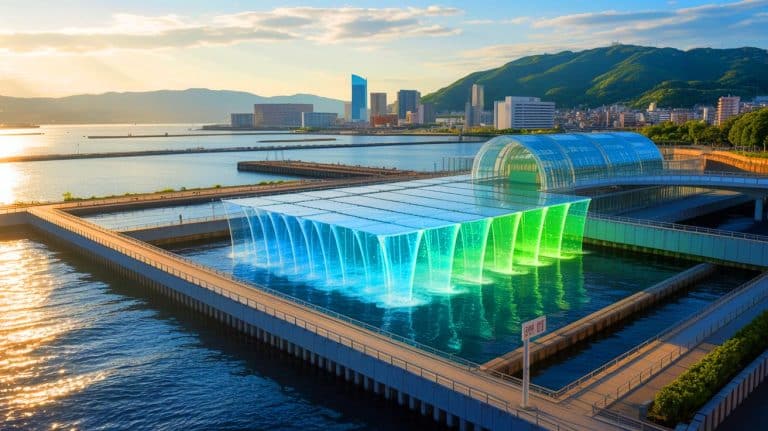 « Le Japon crée de l’électricité avec de l’eau salée et douce » : une centrale verte alimente des foyers tout en réduisant le CO2