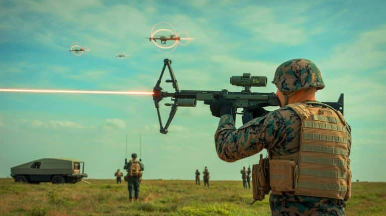 « Les fusils anti-drones américains redéfinissent le champ de bataille » : une arme portable qui inquiète déjà Moscou