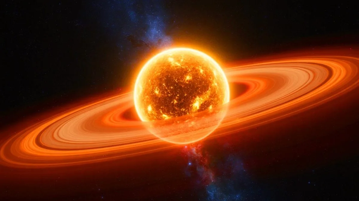 Illustration de l'analyse des inclinaisons dans les disques protoplanétaires autour de jeunes étoiles.