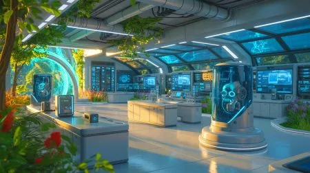 Illustration de technologies émergentes promettant de transformer notre société d'ici 2025.