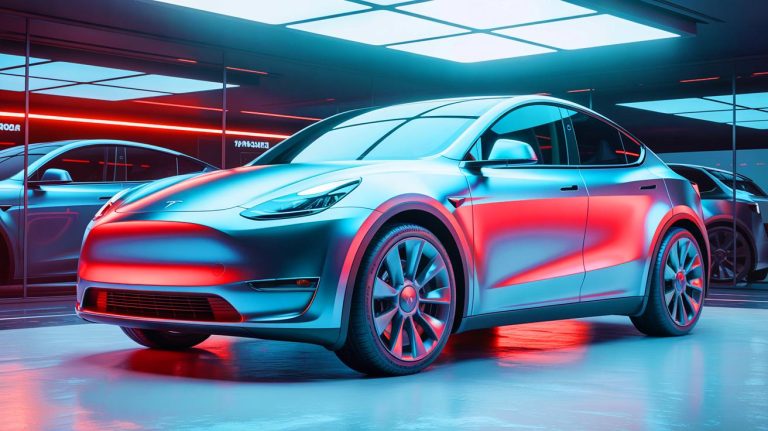 « Tesla Model Y Performance 2025 » : 0 à 100 km/h en 3,5 s, 580 km d’autonomie et un design plus agressif