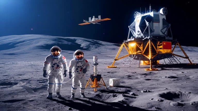 « Vers le premier pas chinois sur la Lune » : fusée record, vaisseau Mengzhou et atterrisseur Lanyue marquent une prouesse technologique