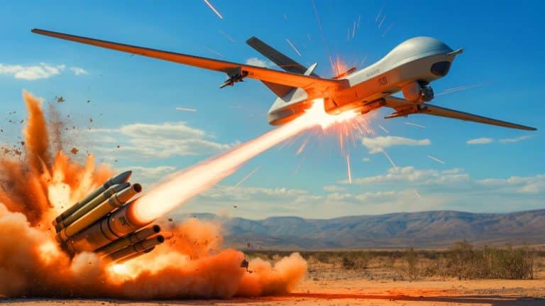 « Voici le Sky Sphere et ses eMissiles ultrarapides » : une arme secrète capable de neutraliser instantanément des essaims de drones