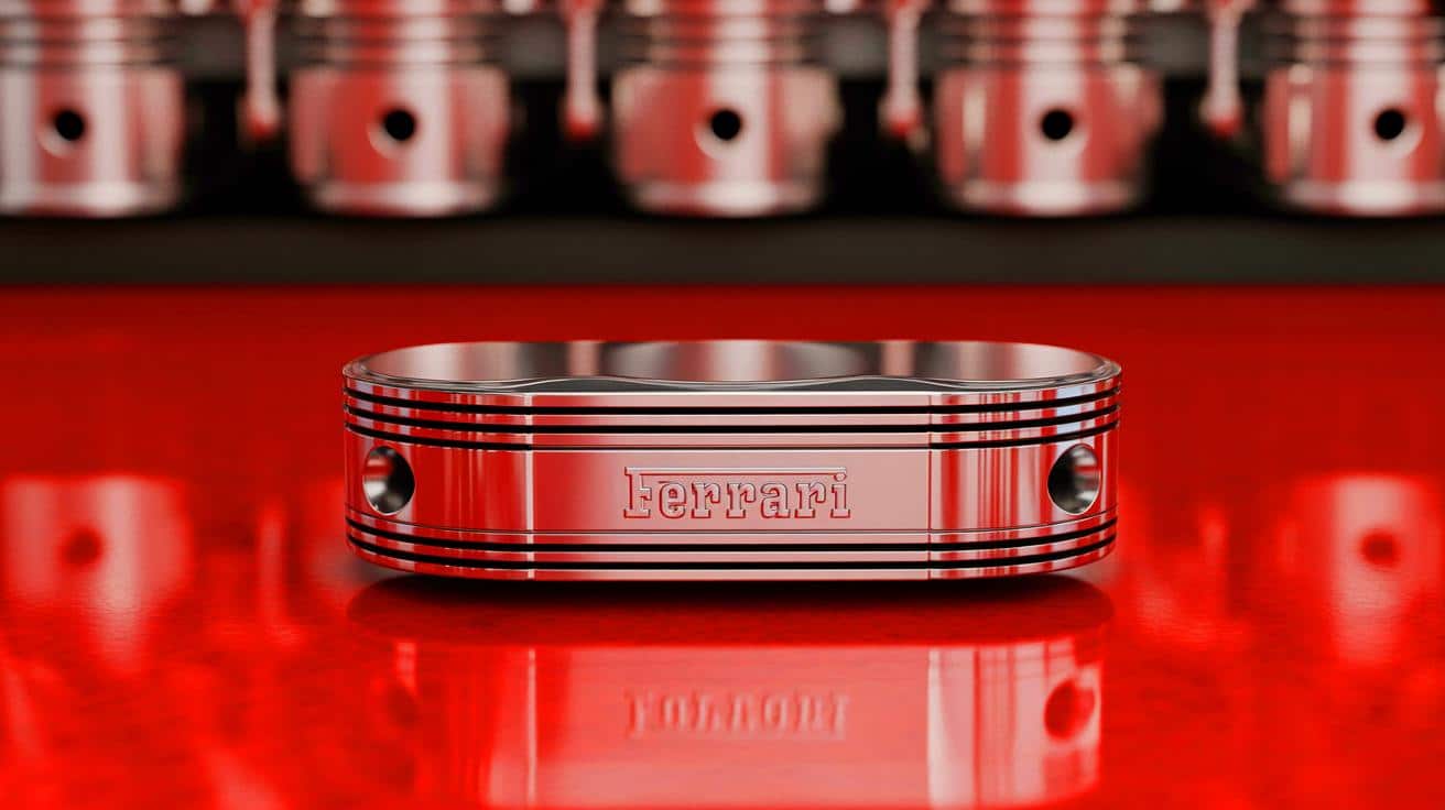 « Voici les nouveaux pistons oblongs de Ferrari » : une avancée qui pourrait transformer les performances automobiles