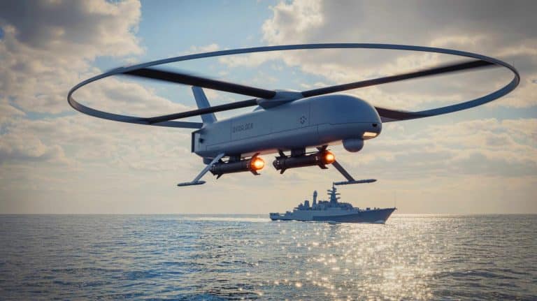 « La Royal Navy arme le drone Peregrine » : équipé du missile Martlet, il inaugure une nouvelle ère de frappe navale autonome