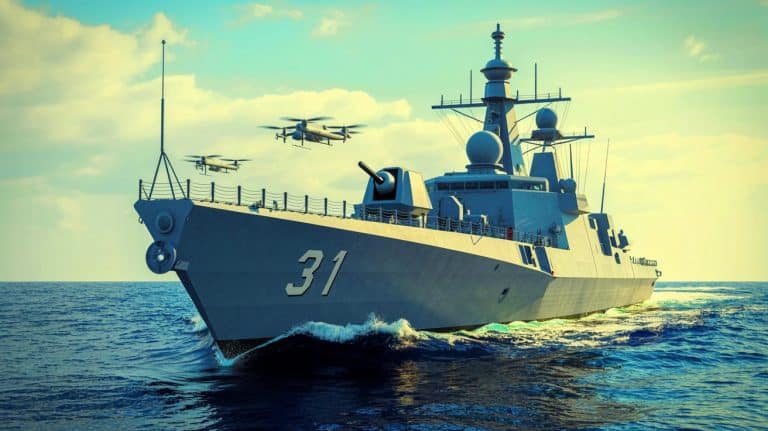« Les frégates Type 31 de la Royal Navy sont armées du système TACTICOS » : l’IA renforce la puissance navale britannique