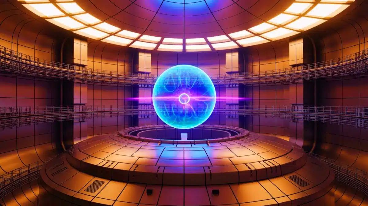 Illustration de la méthode FLARE de First Light Fusion pour la fusion nucléaire.