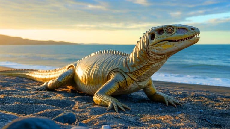 « Un reptile de 240 millions d’années nageait comme un phoque » : une peau fossilisée révèle un mode de vie inattendu