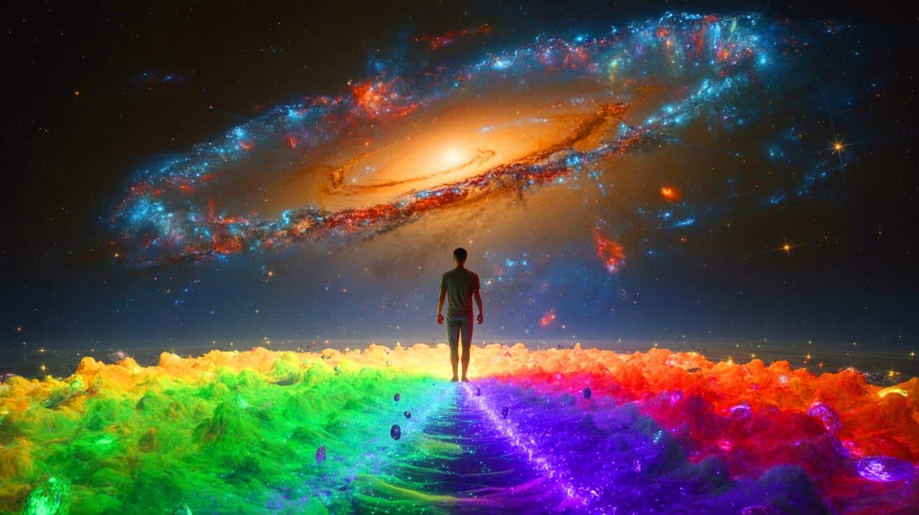 Les mystères de l&rsquo;infini révélés : découvrez le point médian entre l&rsquo;infiniment petit et l&rsquo;infiniment grand