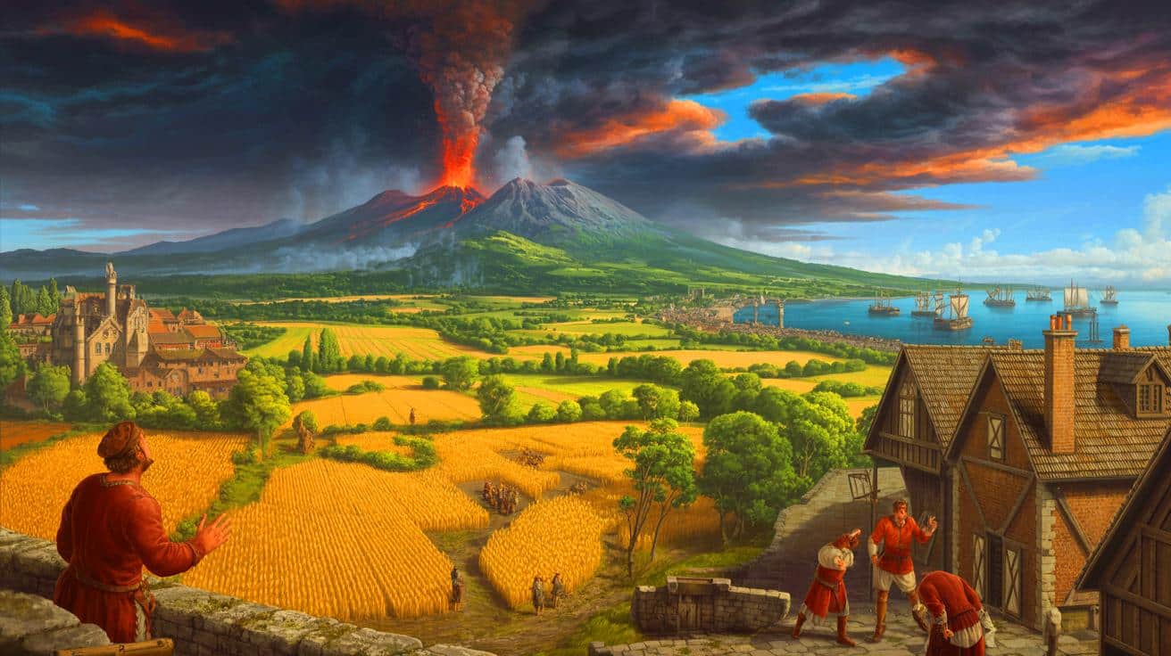 Éruption volcanique : une nouvelle piste pour expliquer l&rsquo;origine de la peste noire en Europe médiévale