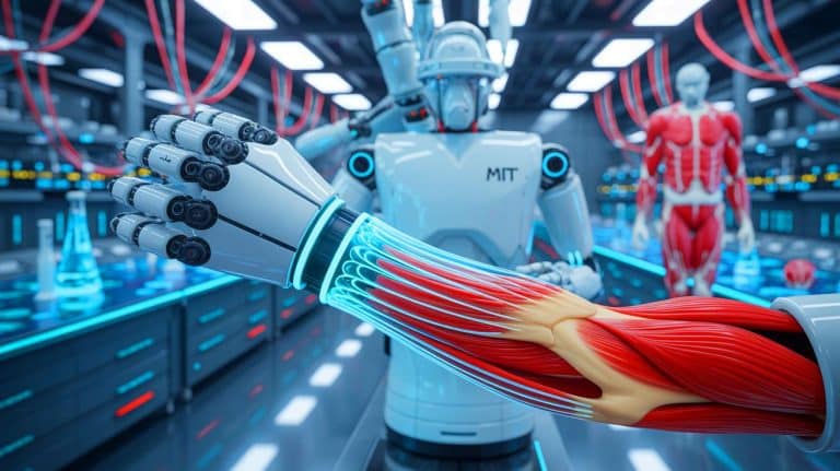 Les tendons artificiels décuplent la force des robots : une révolution pour l&rsquo;industrie et notre quotidien