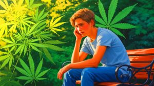 Lien entre cannabis précoce et santé : une étude révèle des impacts inquiétants sur les jeunes générations Illustration de l'impact de la consommation précoce de cannabis sur la santé mentale des adolescents.